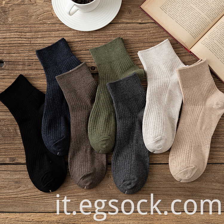 short cotton socks